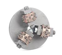 Bush Hammer Wheel Plate 120mm for M16 SDS Plus - Perfect for Granite, Marble, and Concrete Texturing, Single Unit