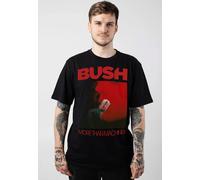 Bush - More Than Machines - T-Shirt - black - M - 100% Cotton,Jersey M