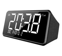 Bush Oxford DAB+/FM Clock Radio - Black