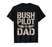 Bush Pilot Dad Raising Future Aviators Family Aviation T-Shirt