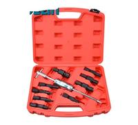 Bush Removal Install Tool Bushing Tools 9/10pc Blind Hole Kit Slide Hammer Pilot Inner Internal Bearing Puller Extractor Removal Tool(Model 2 10pc)