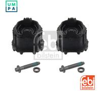 FEBI 10257 Axle Beam Bush Set Rear Rubber/Metal Fits Mercedes-Benz E-Class
