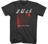 Bush Sixteen Stone Album Men's T Shirt Music Merch BlackXXL