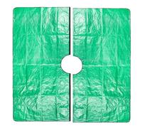 Bush Trimming Tarp, Shrub Trimming Tarps With 12in, Bush Trimming Tarpaulin,Portable Pruning Trees Tarp Drop Cloth Four Corners With Corner Buckles For Standing Up