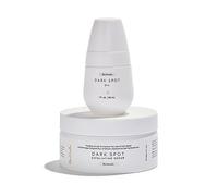 Bushbalm 2 Routine Steps for Hyperpigmentation & Dark Spots - Bermuda Oil Blackhead Treatment (30ml) & Exfoliating Scrub for Bermuda Blackheads (236ml)