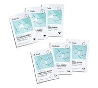 Bushbalm Hydrogel Mask for the Intimate Area, Moisturizing Mask with Hyaluronic Acid and Aloe Vera, to Refresh and Soothe Skin After Hair Removal, Set of 3 Complete Masks