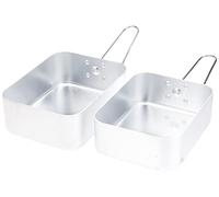 Bushcraft BCB Aluminium Mess Tin-Silver, One size
