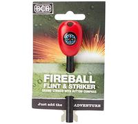 Bushcraft BCB Fireball Flint and Striker (Grand) - Red