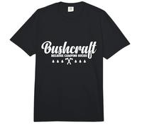Bushcraft Because Camping Sucks Wilderness Survival Comfort Colors Adult Heavyweight T-Shirt