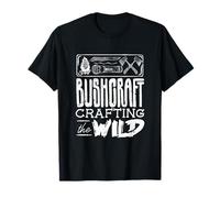 Bushcraft Camping Crafting The Wild Adventure T-Shirt