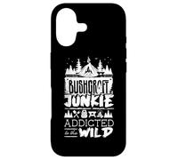 Bushcraft Camping Junkie Addicted To The Wild Case for iPhone 17