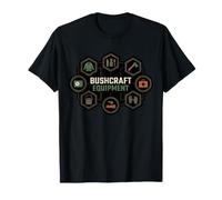 Bushcraft Equipment Survivalist Camping Prepper Gear T-Shirt