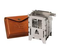 Bushcraft Essentials - Bushbox LF Titanium Premium Set - Solid fuel stoves metallic