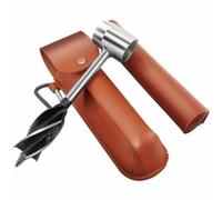 Bushcraft Hand Auger Wrench - DURABLE Scotch Eye Wood Auger for Camping and Survival Tools