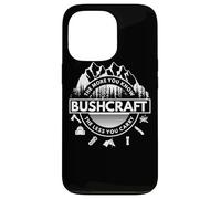 Bushcraft Knowlede Bushcrafter Nature Bush Woodcraft Camper Case for iPhone 13 Pro