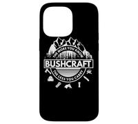 Bushcraft Knowlede Bushcrafter Nature Bush Woodcraft Camper Case for iPhone 14 Pro Max