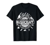 Bushcraft knowledge Bushcrafter wilderness nature T-Shirt
