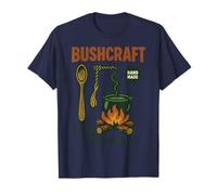 Bushcraft Prepper Survival Bushcrafting Workshop saying T-Shirt