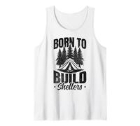 Bushcraft Survival & Camping Wilderness Bushcrafter Tank Top