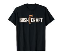 Bushcraft Survival Hatchet Axe Outdoor Living Nature Camping Value Graphic T-Shirt