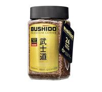 BUSHIDO 24 Karat Gold Instant Coffee 100g Jar | Luxury Blend with Edible Gold Flakes | 100% Arabica with Smooth, Fruity Notes | Premium Gourmet Coffee Gift