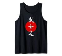 Bushido, Way of the Samurai Warrior (Kanji Script -Bushido) Tank Top