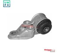 Suspension beam bush Rear Axle Left Rubber-Metal Mount 52053203 METZGER for VW