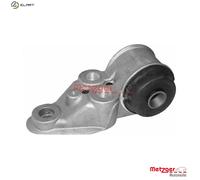 Suspension beam bush Rear Axle Left Rubber-Metal Mount 52053203 METZGER for VW