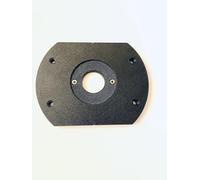 Bushing Plate Adapter for Plunge Base, Compatible with Makita DRT50, Fits Trend Guide Bushings