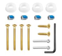 Bushing Screw Pack 1/2 Diameter Replacement Andersen Newbury Series Bushing and Screw Pack, Fit for Andersen Frenchwood Hinged Patio Doors and Inswing Outswi (1999 Present)