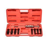Bushing Tools for Lower Control Arm 9/10pc Blind Hole Kit Slide Hammer Pilot Inner Internal Bearing Puller Extractor Removal Tool Suspension Lower Control Arm Pry Tool(Model 1 9pc)