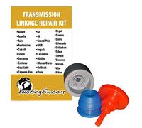 BushingFix IM1KIT1 - Transmission Shift Cable Bushing Repair Kit - Automatic Transmission Linkage Repair Kit, Transmission Repair Kit, Shifter Cable Bushing Fix, Shift Linkage Bushing Replacement