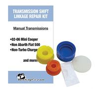 BushingFix NA1Kit Manual Transmission Shift Cable Bushing Repair Kit, Shift Cable Bushing Repair Kit, Compatible with Fiat 500 Manual Transmission Non-Abarth or Turbo Models, Mini Coopers and Porsche
