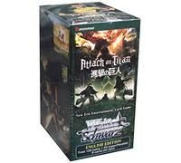 Bushiroad Weiss Schwarz Attack on Titan CCG: Volume 2 Booster Display Box (20 Packs) - Collectible Card Game Booster Pack - 160 Pieces