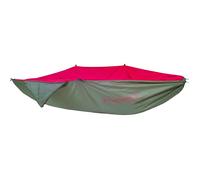 Bushmen Easy Under Quilt 220 x 130 - Olive/Scarlet