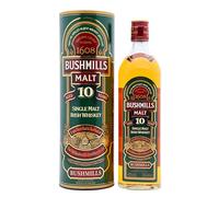 Bushmills - 10 year old Single Malt Irish Whiskey 70cl 40% ABV (Old Bottling)
