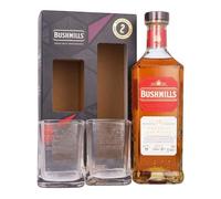 Bushmills 14 Year Old Single Malt Whiskey - 2 Glasses Gift Pack - 70cl