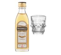 Bushmills Irish Whiskey 50ml with Shot Glass | Miniature Alcohol | All Occasion Gift