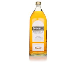 Bushmills Original Irish Whiskey 40% ABV 4.5L | Award-Winning Triple Distilled | Smooth Honey, Vanilla & Fruity Notes | Large Bottle Gift