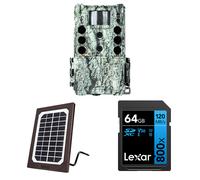 Bushnell CORE DS-4K No Glow Trail Cam Ultimate Kit (Treebark Camo 32MP)