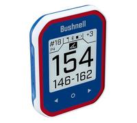 Bushnell Golf Phantom 3 Slope GPS - Handheld Golf GPS with Slope-Adjusted Distances, Strong Magnet Cart Mount, 38,000+ Courses, Auto Hole Advance - Red/Blue