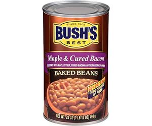 Bush's Best Maple Cured Bacon Baked Beans Can 794 g