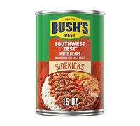 Bush's Best Southwest Zest Pinto Beans Sidekicks 425g (Pack of 2)