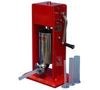 BushWear Deluxe Upright Sausage Stuffer - Heavy-Duty Meat Filling Tool with 3 Stuffing Tubes | Easy-to-Use, Large Capacity Manual Sausage Maker