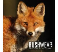 BushWear Fox Real-Ize Life-Size Targets - 5 Pack A1 Posters (594 x 841mm) with Reflective Eye Stickers. Shooting Practice Targets for Lamp or Night Vision Training