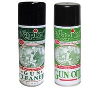 BushWear Napier Gun Cleaner & Gun Oil Pump Spray Bundle - Cleans & Protects All Firearms and Airguns | Non-Degreasing Formula Safe on Wood with Long-Term Corrosion Protection