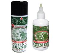 BushWear Napier Gun Cleaner & Oil Bundle - 300 ml Spray Cleaner + 125 ml Gun Oil | Cleans & Lubricates All Firearms & Airguns Without Degreasing or Damaging Woodwork