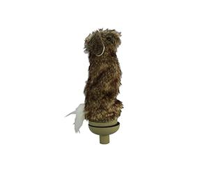 BushWear RABBIT LURE MOTION DECOY - fur sleeve resembles a rabbit, shaking and rotating action at the flick of switch