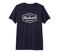 Bushwick Brooklyn NY 11237 Hexagonal Emblem Design Premium T-Shirt