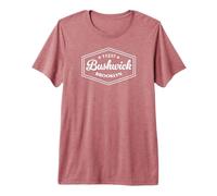 Bushwick Brooklyn NY 11237 Hexagonal Emblem Design Premium T-Shirt